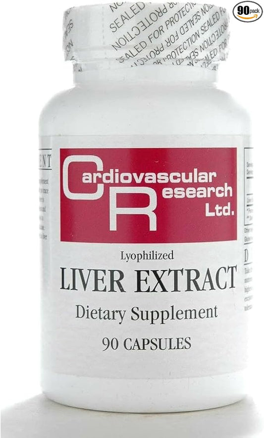 Ecological Formulas Liver Extract Lyophilized 90cp