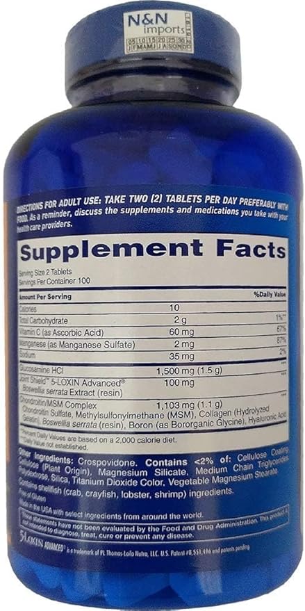 Osteo Bi Osteo Bi Flex Tripple Strength Supplement (200 Count, Pack of 1)