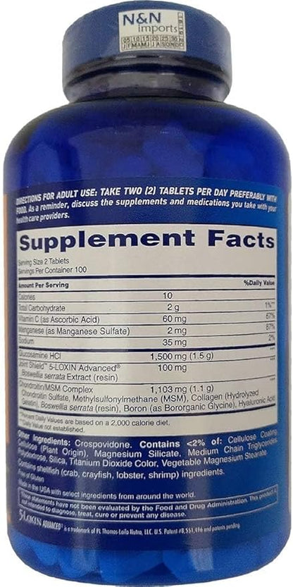 Osteo Bi Osteo Bi Flex Tripple Strength Supplement (200 Count, Pack of 1)