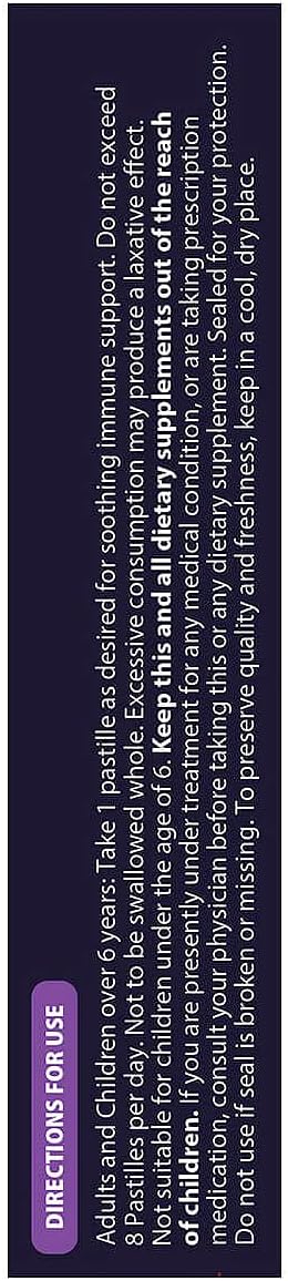 Sambucol Black Elderberry Throat Lozenge - Sambucus Elderberry Lozenges With Vitamin C, Zinc & Honey, Helps Soothe a Scratchy Throat, High Antioxidants, Gluten-Free - 20 Count