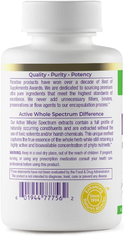 Paradise Herbs Bromelain Supplement, Brom-E-Mend, with Turmeric, Bromelain and Ginger, Vegan, Non-GMO, Gluten Free, 60 Vegetarian Capsules