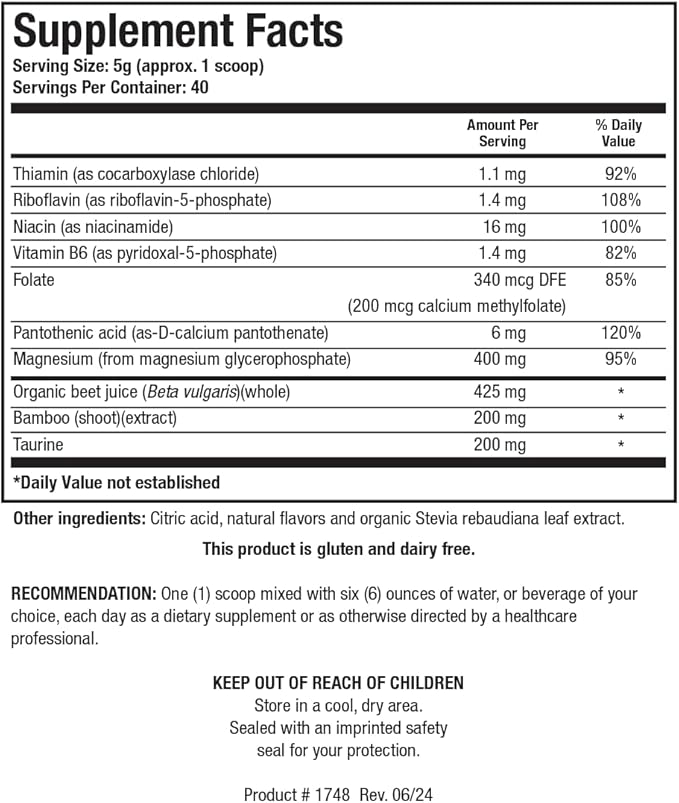 Biotics Research Acti-Mag Plus™ Highly Bioavailable Powdered 400mg Magnesium Formula, 5g / Serving, Optimizes Stress Response, Promotes Relaxation, Healthy Energy Levels, Muscular Comfort 7 Oz
