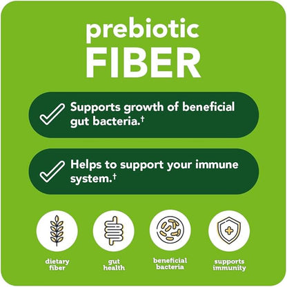 Vitamin Bounty Prebiotic Capsules - PreforPro® Prebiotics Supplement for Women & Men Digestive Health & Advanced Gut Health – No Fiber, No Bloating – Boosts Probiotic Effectiveness – 60 Vegan Cap