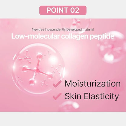 Loyal Age Signature Ampoule - Liquid Marine Multi Collagen Drink 3,000mg Low Molecular Collagen Peptides Drinkable Supplement for Hair, Skin, Nail (1 Bottle Per Day, 14 Bottles)