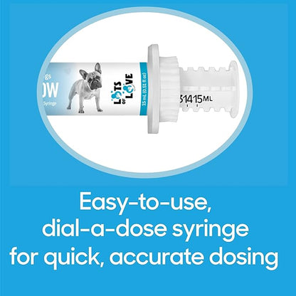 Calcium Now - Oral Calcium for Whelping Dogs (15 ml) - Calcium Supplement for Dog - Breeders Friendly Calcium for Dogs - Lots of Love Pet Products