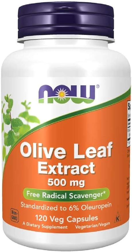 Now Foods Olive Leaf Extract 500 Mg, 120 CT