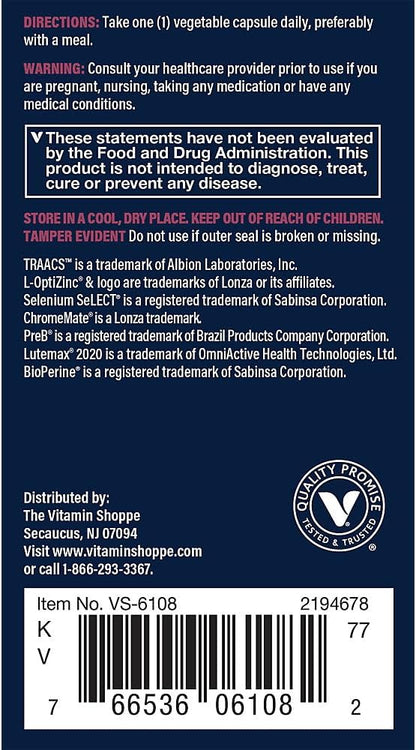 Bioactive Women's 50+ Multivitamin - One-Daily Multi (60 Vegetarian Capsules)