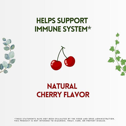 HERBION Naturals Zinc, Echinacea & Vitamin C Lozenges with Cherry Flavor, 25 CT - Dietary Supplement for Adults & Children 5+ - Promotes Wellness for The Whole Family - (Pack of 5) (125 Lozenges)