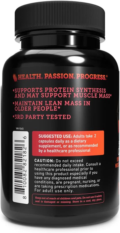 HMB (Hydroxymethylbutyrate) Capsules 1,000 mg | | B-Hydroxy & B-Methyburate | Supports Muscle Mass, Muscle Protein Synthesis* | Support Improved Body Composition |180 Capsules