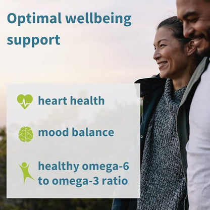 Vegepa Omega 3 Wild Fish Oil & Evening Primrose Oil Blend, 560 mg EPA Plus GLA, 60 Small Softgels