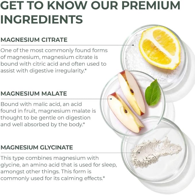 Primal Harvest Magnesium Supplement Complex 310mg by Primal Harvest with Magnesium Glycinate, Citrate, Malate, and Zinc 2 Pack, 120 Capsules