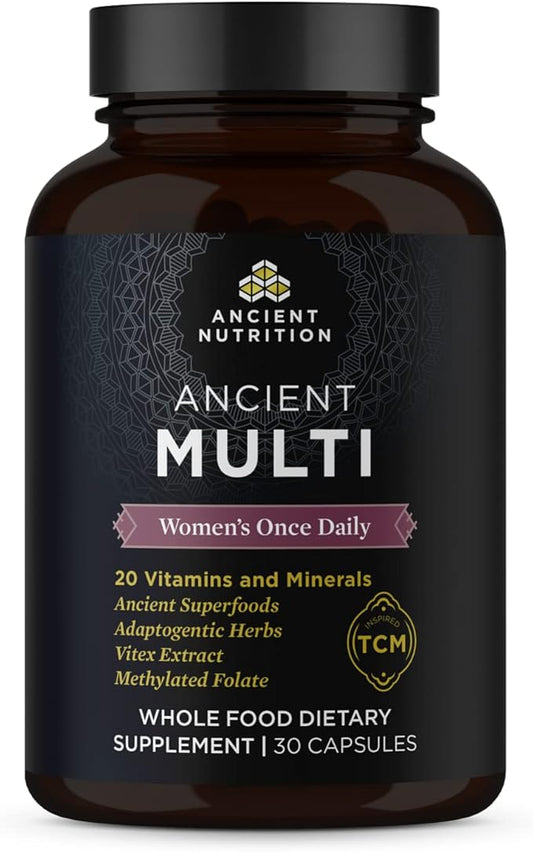 Ancient Nutrition, Multivitamin Womens 1 Day, 30 Count