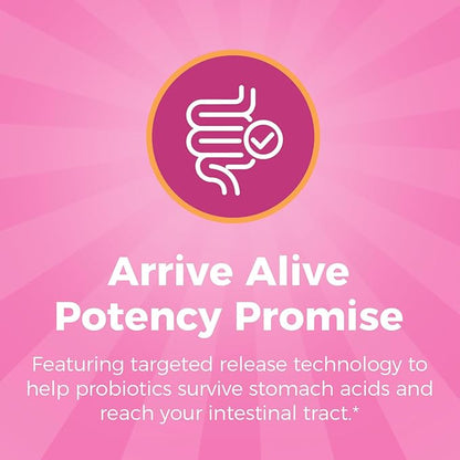 NewRhythm Women’s Probiotics Bundle, Women's Probiotics 50 Billion CFU & Women's Probiotics 70 Billion CFU, Daily Gut Support & Feminine Care, Vaginal & Urinary Health (Pack of 2)