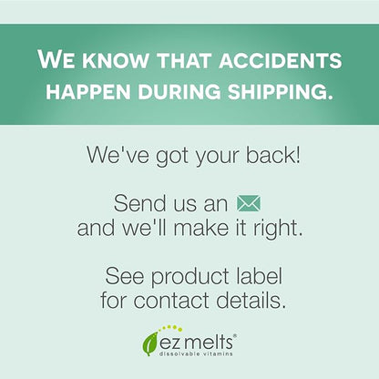 EZ Melts Dissolvable Vitamin D3 K2 5,000 IU, Bone & Joint Support, Sugar-Free, 3-Month Supply