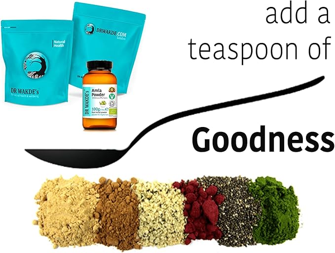 DR WAKDE'S Aloe Vera Leaf Powder - 500g (1.1lb) | Pure, Raw & Dried Powder | Ayurvedic Herb | Vegan |