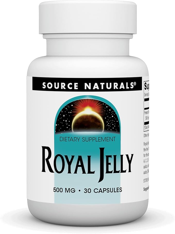 Source Naturals Royal Jelly - 500 mg - 60 Capsules