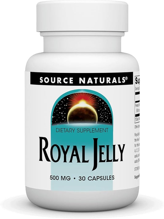 Source Naturals Royal Jelly - 500 mg - 60 Capsules