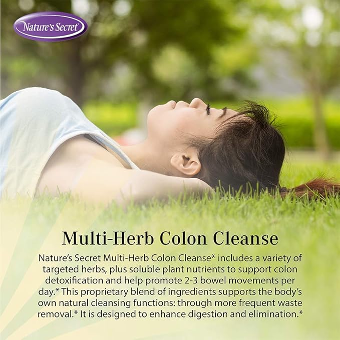 Nature's Secret Multi-Herb Colon Cleanse, 275 Tab