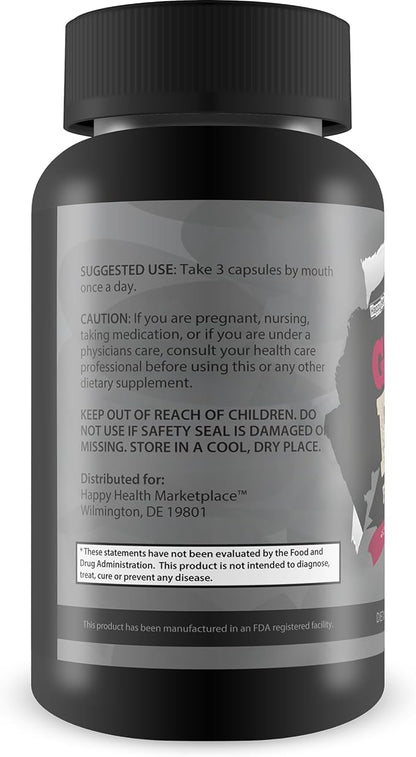 Giant FX7 Prostate Plus - Prostate Supplements for Prostate Support & Blood Flow Support - Support Energy & Endurance - Promote Healthy Prostate Function & Size - Male Prostate Support with Zinc