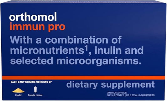 Orthomol Immun Pro, Immune Support Supplement, 30-Day Supply, Vitamins A, B, C, D, E, Zinc, Iodine