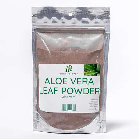 Aloe Vera Leaf Powder | Aloe Vera | Wildcrafted | 4oz