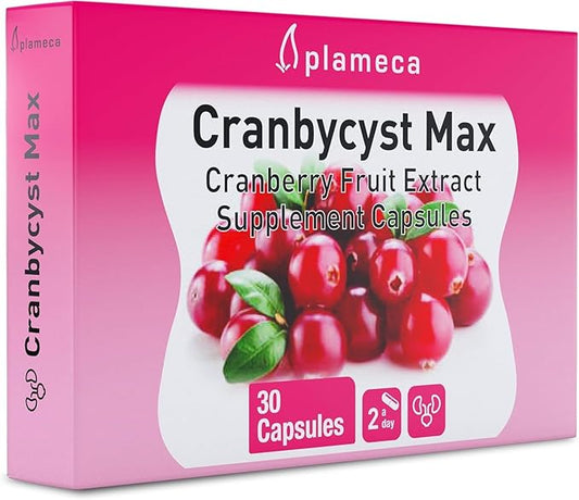 Cranbycyst Max – UTI Treatment for Women – 9 Glasses of Cranberry Juice in 1 Serving – Sugar-Free Cranberry Pills – Urinary Tract Health Support & UTI Protection – 30 CT