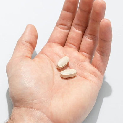 GNC Mega Men 50 Plus Multivitamin Caplets, Clinically Proven, Heart & Prostate Health, B Vitamins, Saw Palmetto, Memory, Vitamin D-3, 60 count