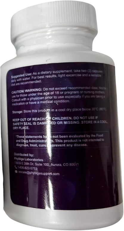 LeptiCell Advanced Wellness Supplement – Enhances Skin Elasticity, Supports Healthy Blood Pressure – with Damiana, Dong Quai, Omega-7s – Antioxidant-Rich Formula for Youthful Skin – 60 Capsules