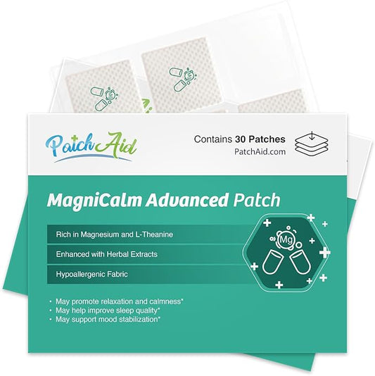 MagniCalm Advanced Topical Patch by PatchAid 30-Day Supply