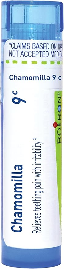 Boiron Chamomilla 9C for Irritability & Restlessness - 80 Pellets
