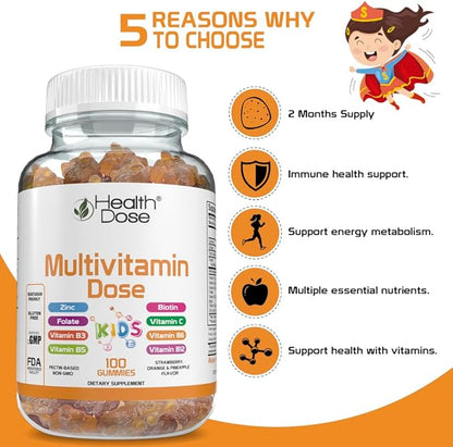 Multivitamin Dose Children 100 Gumies