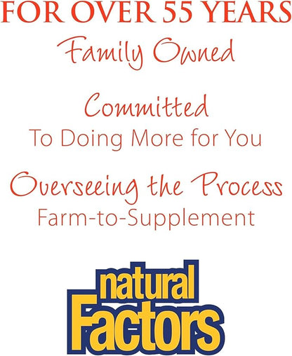 Natural Factors, MSM Joint Formula, Supports Healthy Joints and Mobility, 180 Capsules