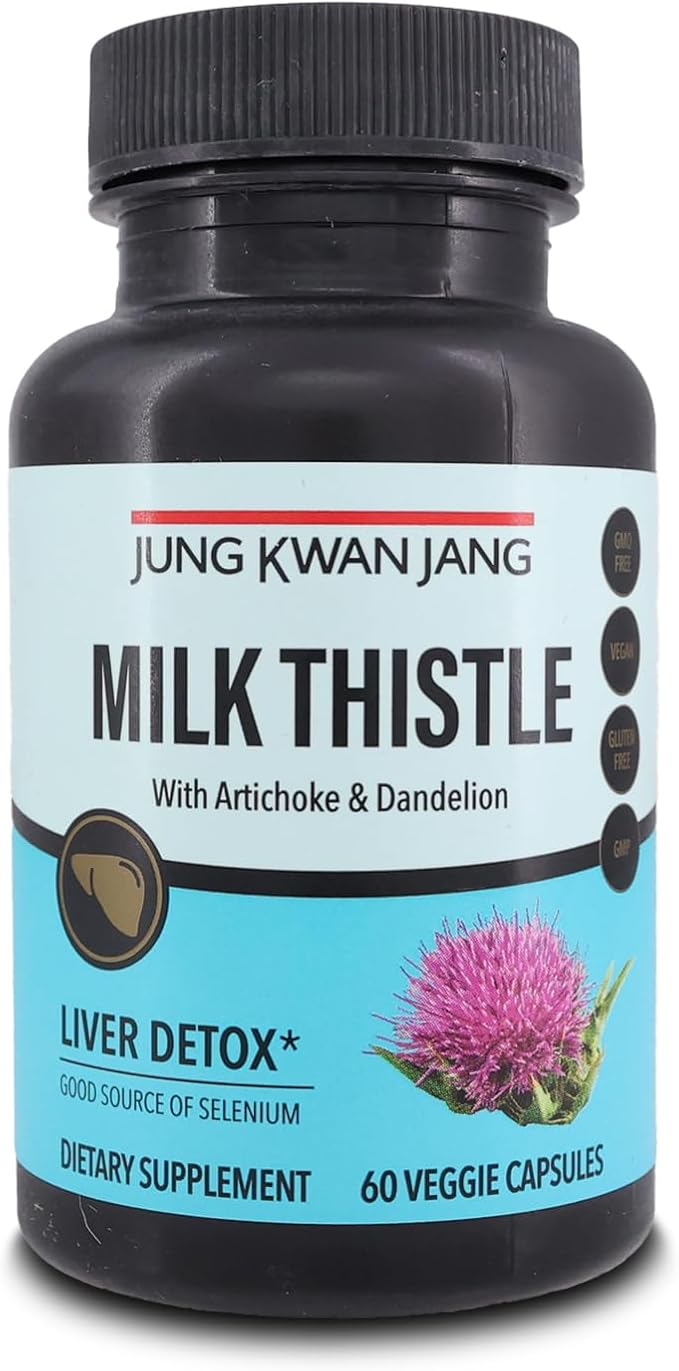 JungKwanJang Milk Thistle with Artichoke & Dandelion - 60 Capsule
