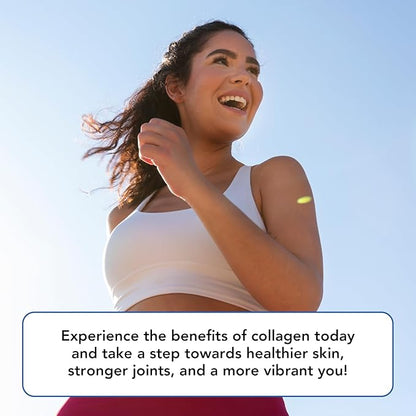 Vitamin Bounty Multi Collagen Complex - Hydrolyzed Collagen Peptides Types I, II, III, V & X - Supports Skin Elasticity, Joint Health, Hair & Nail Growth - 28 Servings