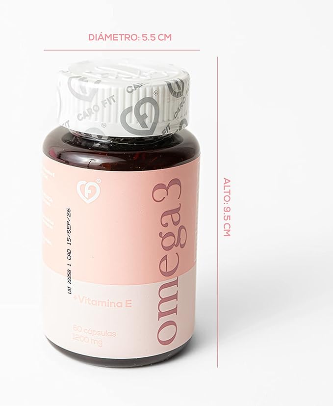 Caro FIT - High Concentration Salmon Omega 3 EPA DHA 60 Softgels