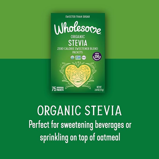 Wholesome! - Organic Stevia - 75 Packet(s)