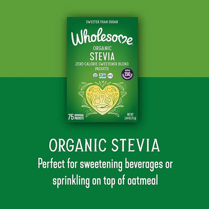 Wholesome! - Organic Stevia - 75 Packet(s)