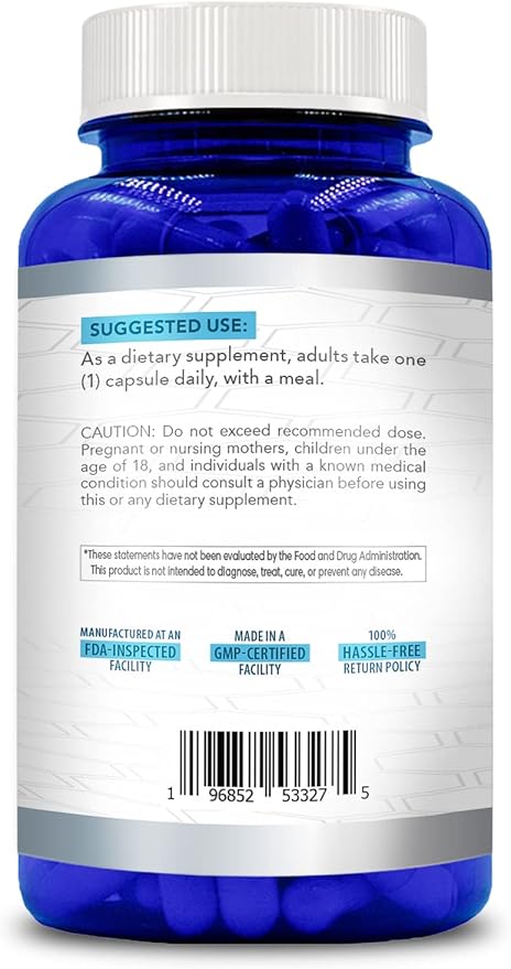 Healing Awakening SAM-e 500mg 180 Capsules (S-Adenosyl Methionine)