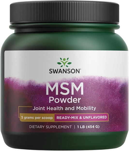 Swanson Msm Powder 1 lb (454 g) Pwdr