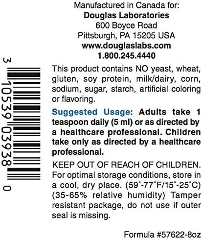 Douglas Laboratories Liquid Magnesium | Supports Heart, Bones, and Enzymatic Function | 8 fl. oz.
