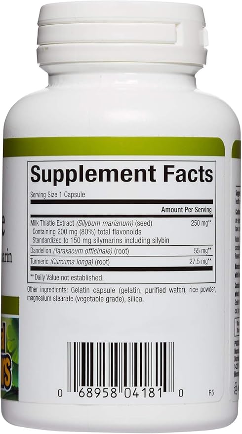 NATURAL FACTORS Milk Thistle Extract 250 Mg, 90 CT
