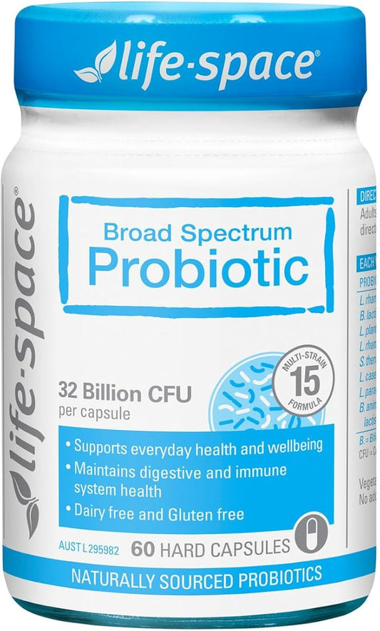 Life Space Broad Spectrum Probiotic 60 Capsules