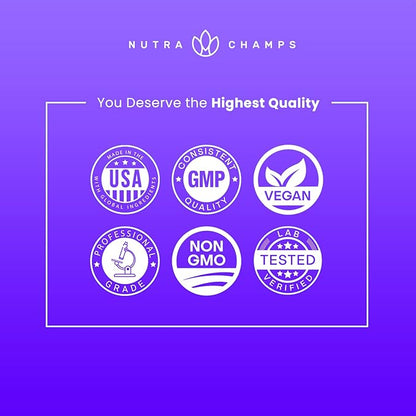 NutraChamps 27 in 1 Immune Support Supplement, 90 Immune Defense Capsules, 1000mg Vitamin C, 5000 IU D3, Elderberry, Zinc, 1 Billion CFU Probiotics & More (Pack of 2)