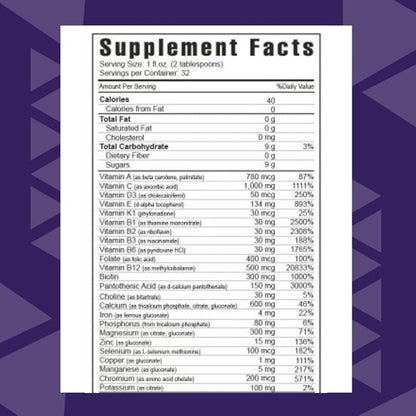 Youngevity Ultimate Classic - Multi-Vitamin & Mineral Complex | Natural Source of Essential Daily Nutrients | Highly Absorbable Liquid | (4)