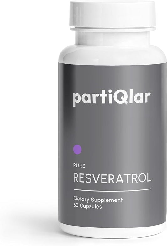 High Purity Trans Resveratrol Supplement 500mg - Each Capsule Exceeds 98% Purity - 3rd Party Tested - Vegan - Sirtuin Activating and Cell Protecting Supplement - 60 Capsules