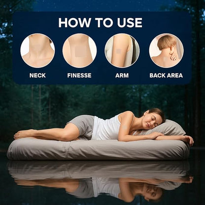Sleep Patches for Adults Extra Strength 60 Pack，Natural Sleep Aid Patches for Deep Sleep, Sweet Dream Patches for Women & Men, Nighttime Sleeping Stickers for Night Comfort Rest