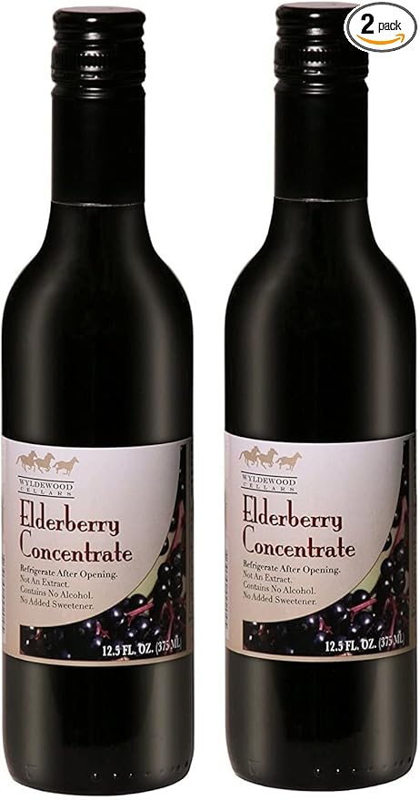 Elderberry Juice Concentrate 12.5 fl. oz. (Pack of 2)