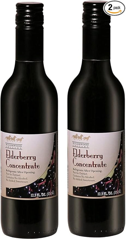 Elderberry Juice Concentrate 12.5 fl. oz. (Pack of 2)