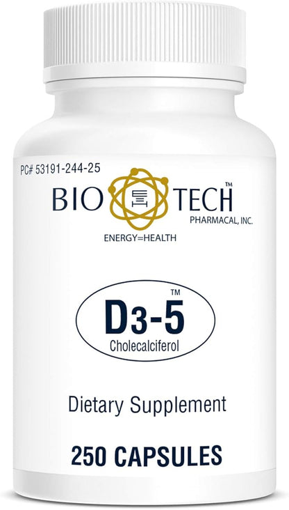 Bio-Tech Pharmacal Vitamin D3 (D3 5k IU, 250 Count)