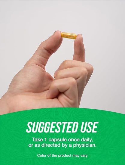BulkSupplements.com Turmeric 500mg Extract Capsules - Curcumin Supplements, Turmeric Curcumin Capsules - Gluten Free, 1 Capsule per Serving, 240 Veg Capsules (Pack of 1)